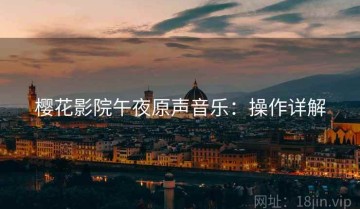 樱花影院午夜原声音乐：操作详解