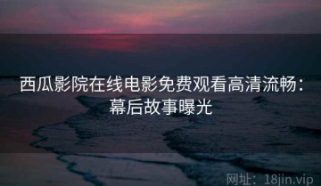 西瓜影院在线电影免费观看高清流畅：幕后故事曝光