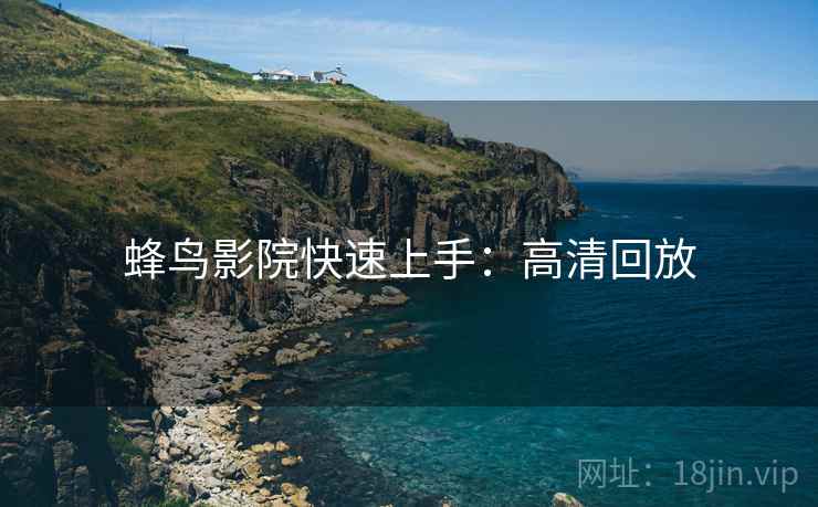 蜂鸟影院快速上手：高清回放