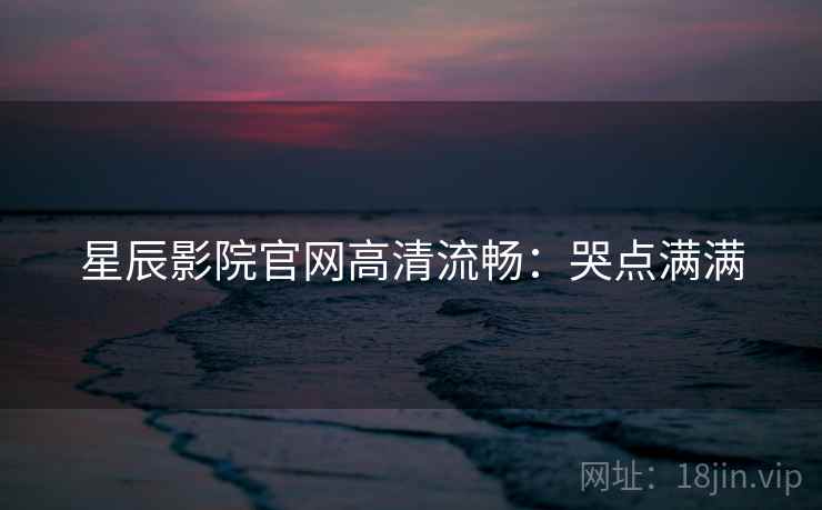 星辰影院官网高清流畅：哭点满满
