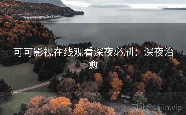 可可影视在线观看深夜必刷：深夜治愈